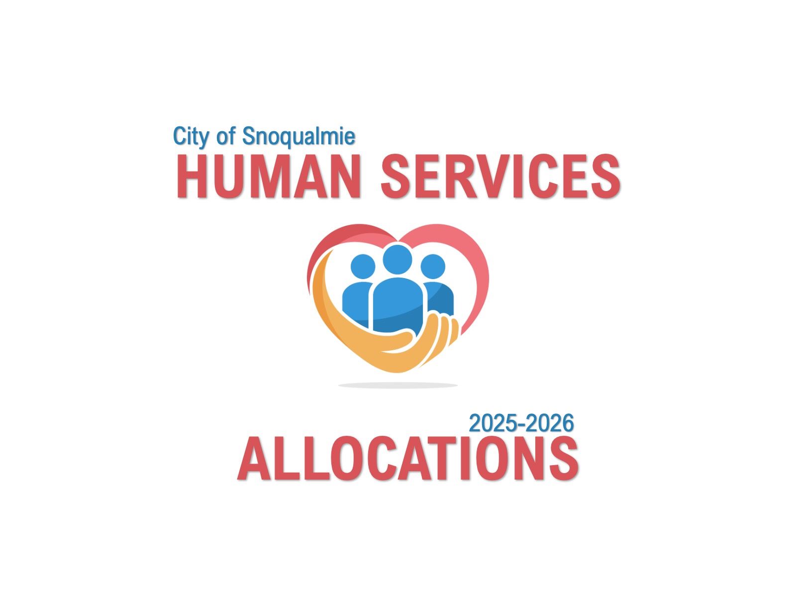 Snoqualmie Human Services Funding Allocations 2025-26