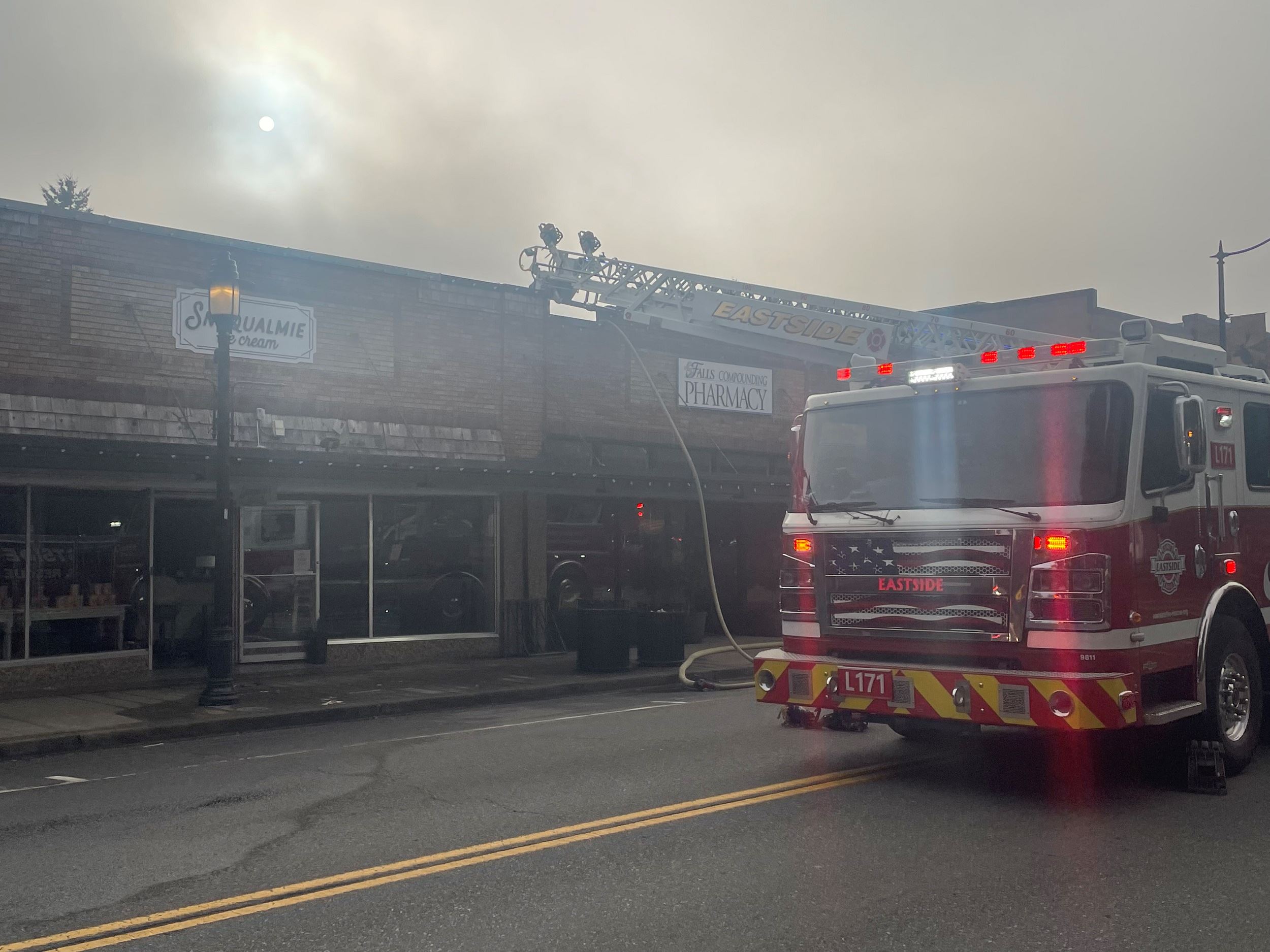Downtown Snoqualmie Fire 4-14-24