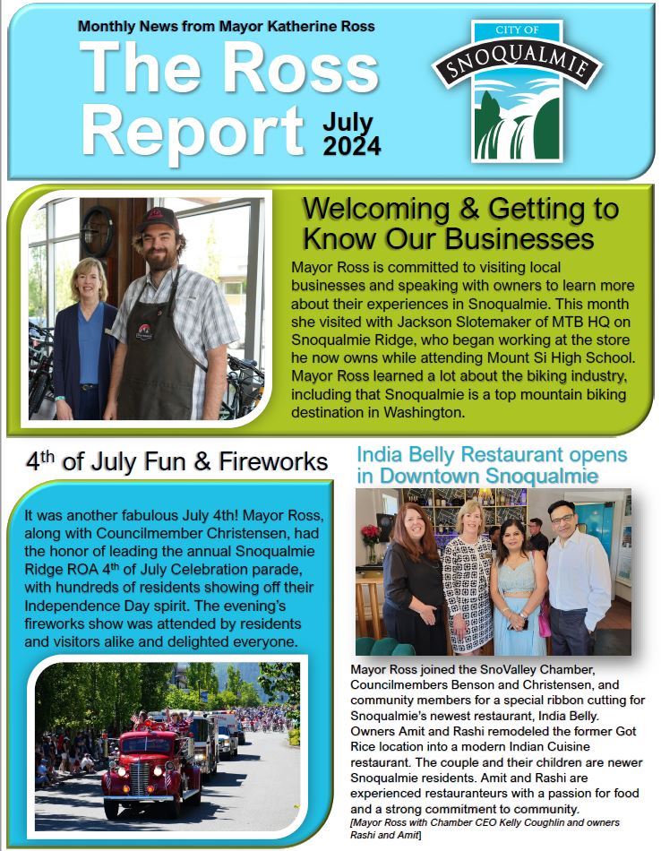 July 2024 Ross Report