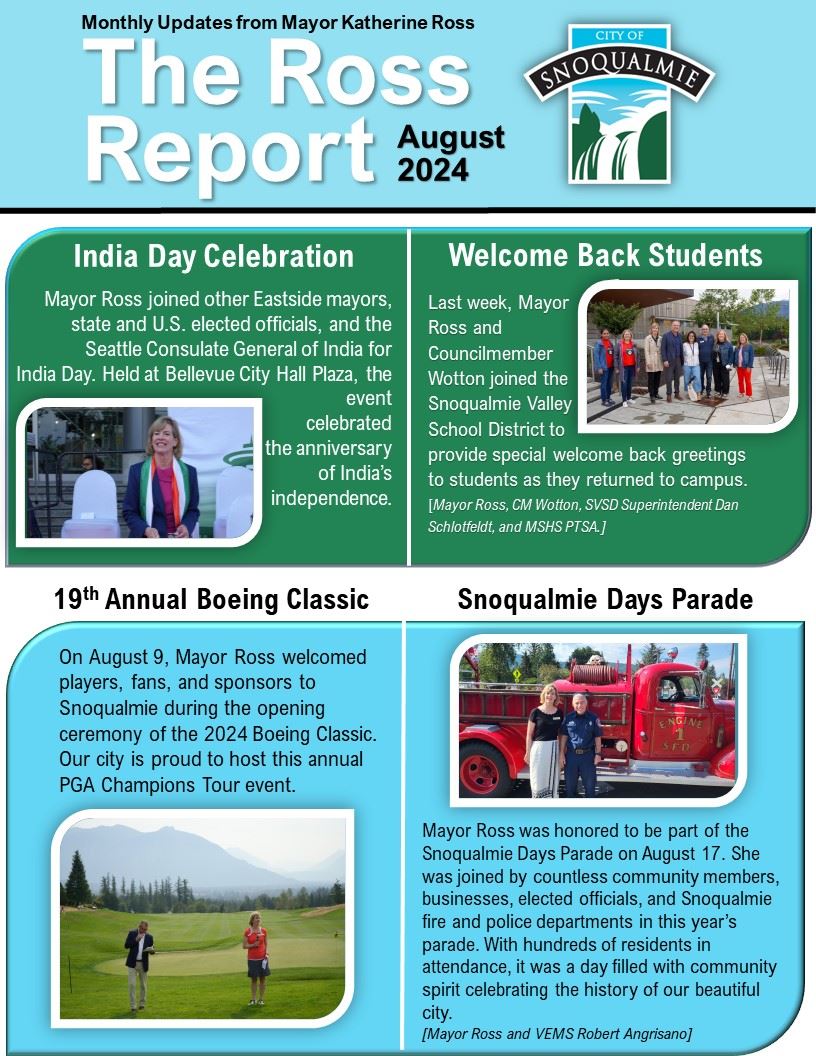 Ross Report August 2024