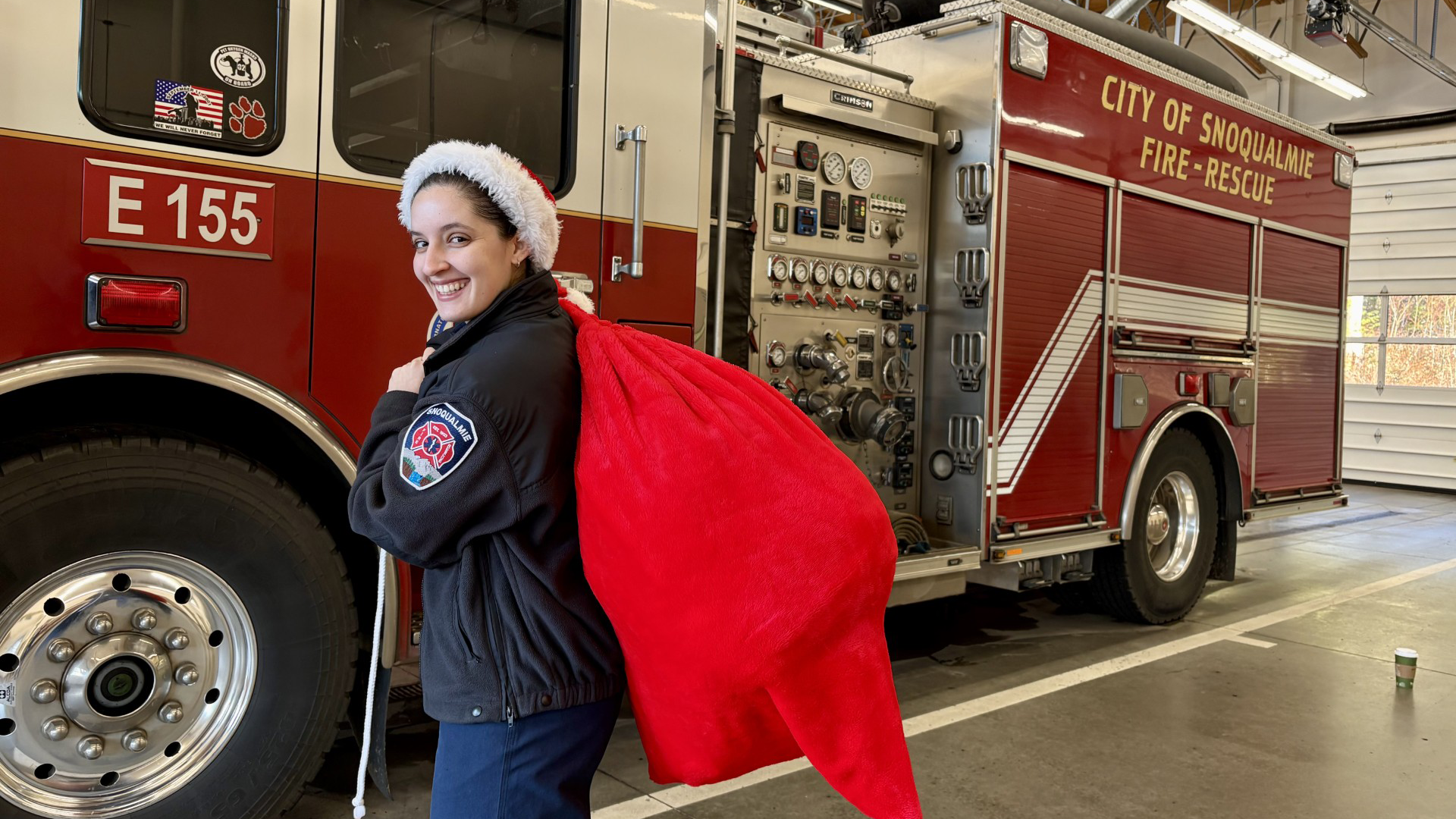 Snoqualmie Firefighters Association - warm coats Aliza