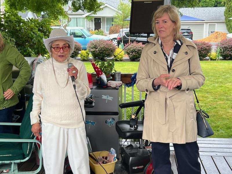 Mayor Ross Carol Peterson Historic Home Designation Event June 2025